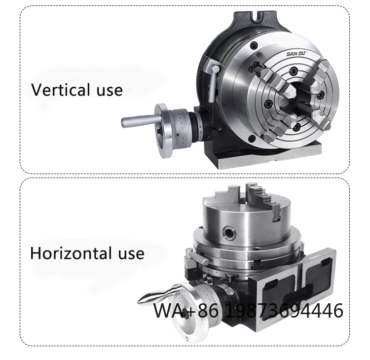 Table Tennis Head To Head - 125mm/160mm indexing head, 6 inch rotary