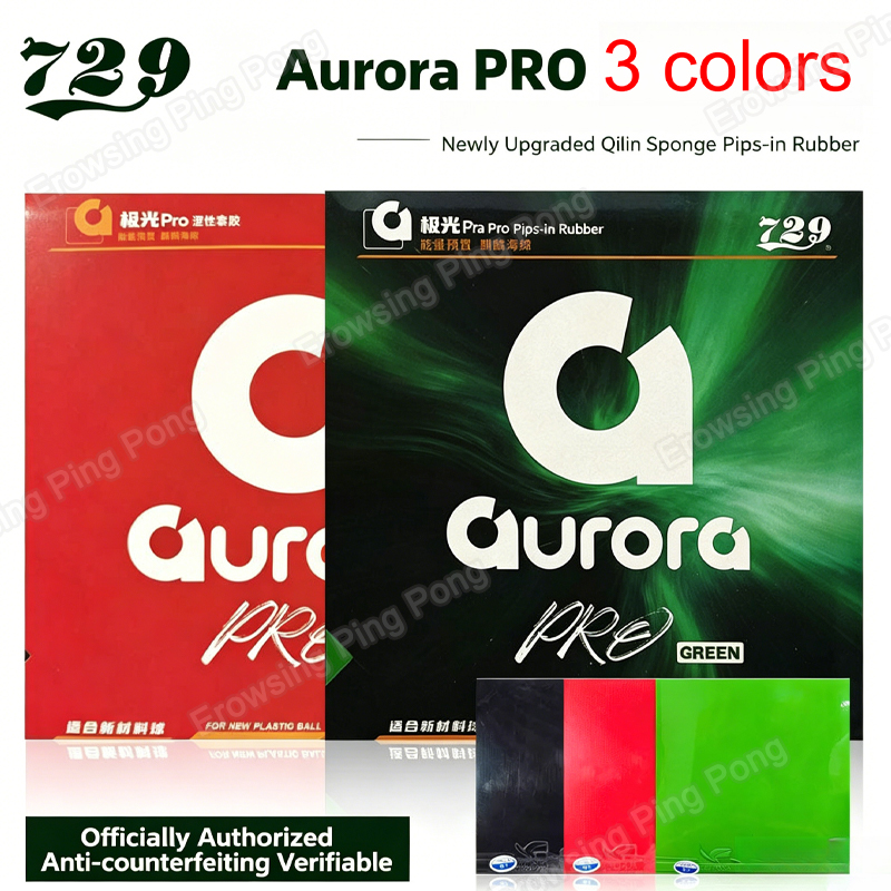 Table Tennis Backhand - 729 AURORA PRO Table Tennis Rubber