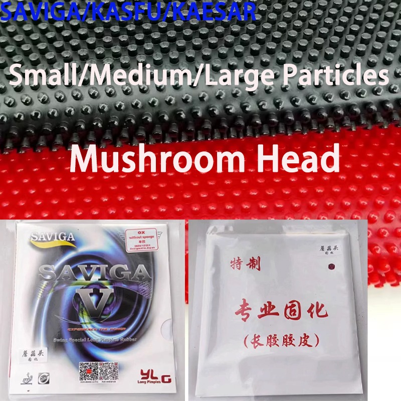 Table Tennis Head To Head - Mushroom Head Ping Pong Rubber OX