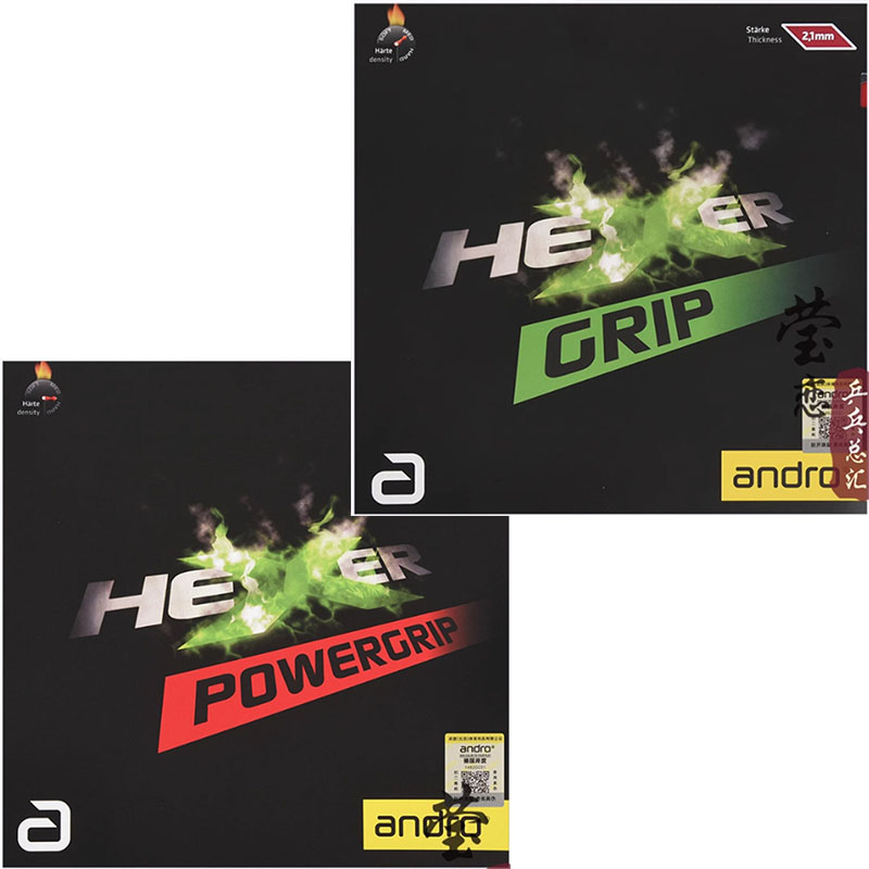 Table Tennis Grip - Andro HEXER GRIP table tennis rubber