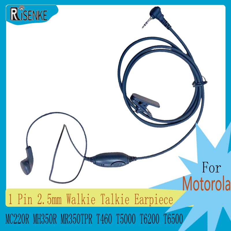 Table Tennis Player - Walkie Talkie Earpiece Mic,Headset for Motorola,MC220R,MH230,MH350R,MR350TPR,T280,T460,
