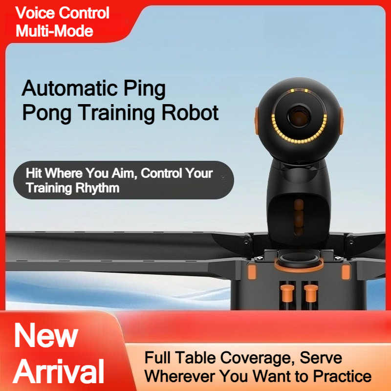 Robot Ball Machine - Smart Table Tennis Training Robot Voice