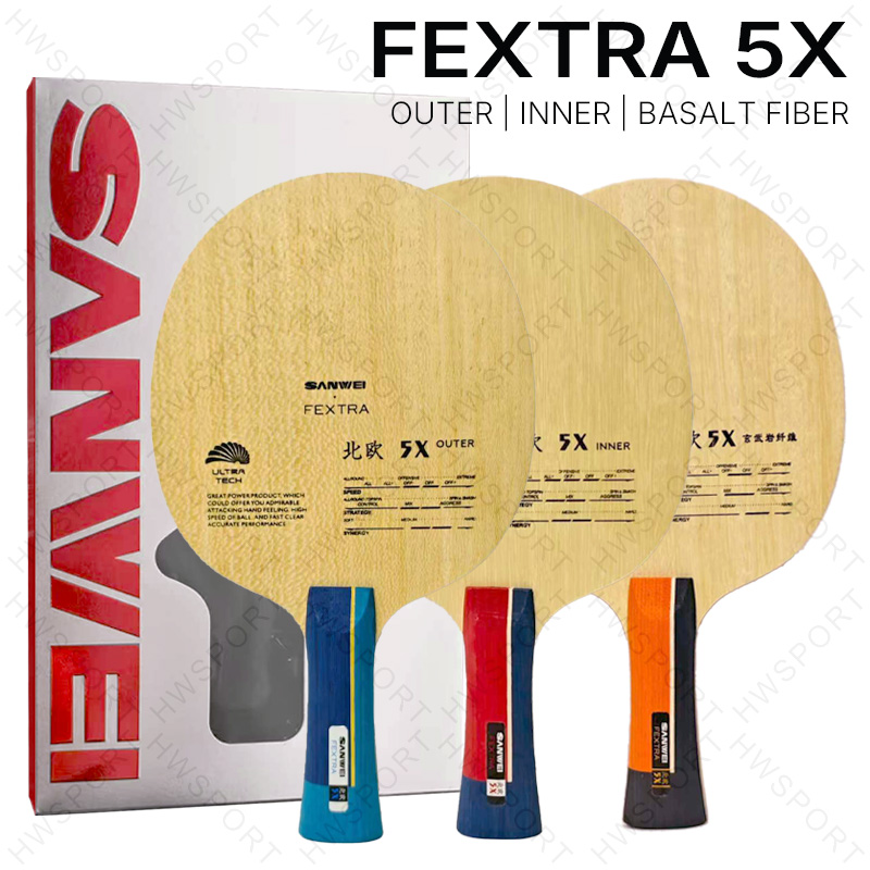 Table Tennis Player - SANWEI FEXTRA 5X Table Tennis Blade