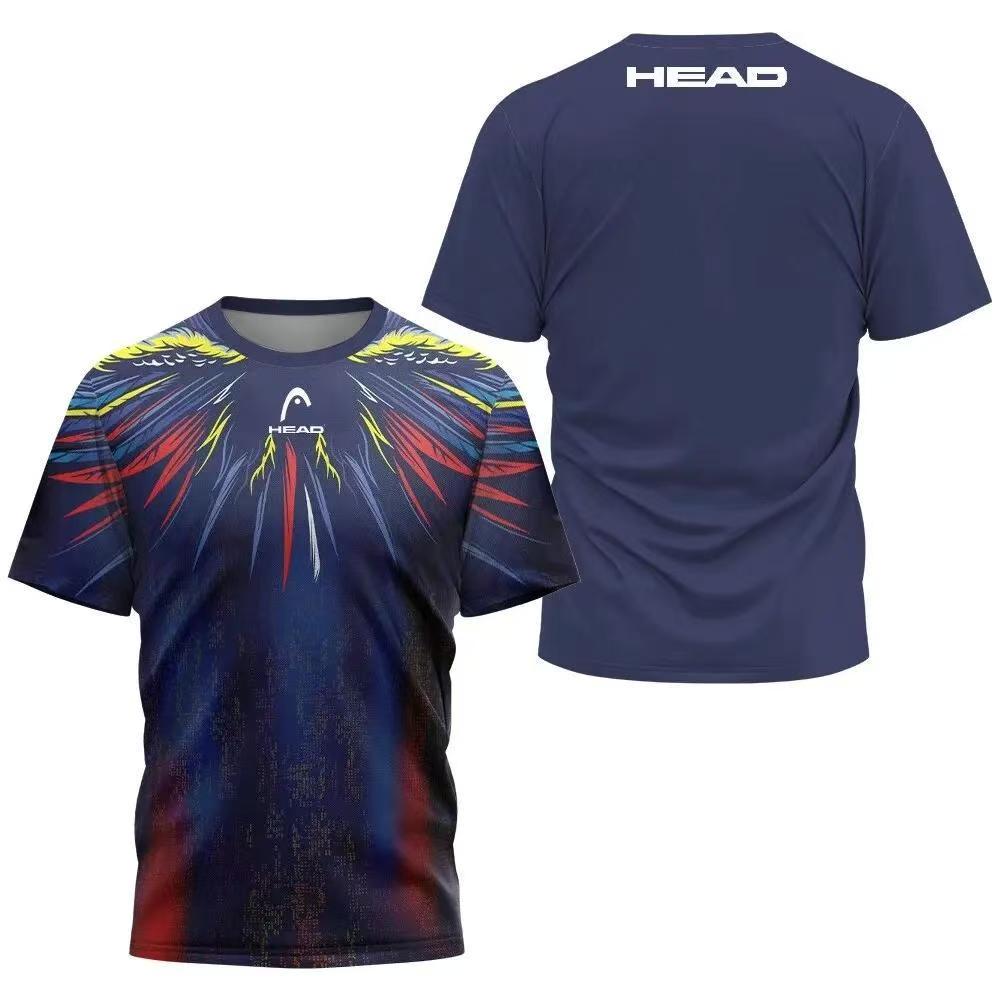 Table Tennis Head To Head - Summer Breathable Mens T Shirt Outdoor
