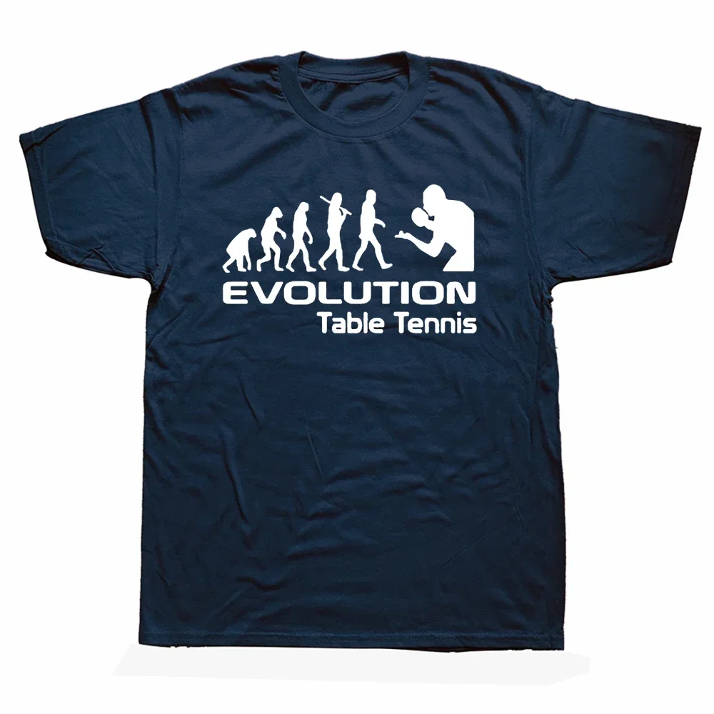 Table Tennis Graphics - Graphic Cotton Streetwear Short Sleeve Harajuku