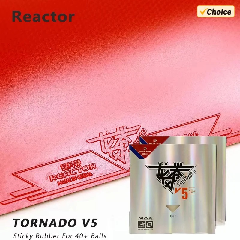 Table Tennis Grip - REACTOR Tornado V5 Table Tennis Rubber