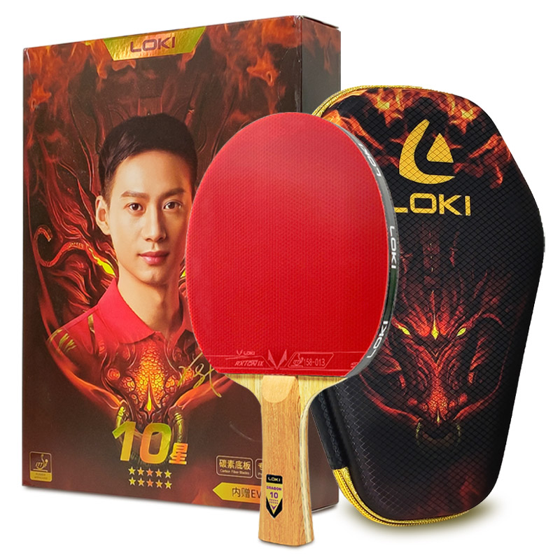 Table Tennis Player - Original LOKI Table Tennis Racket Dragon