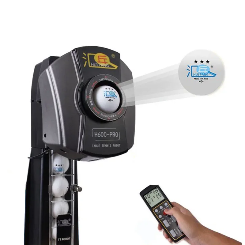 Robot Ball Machine - HUIPANG H 600-PRO spin automatical 2.4