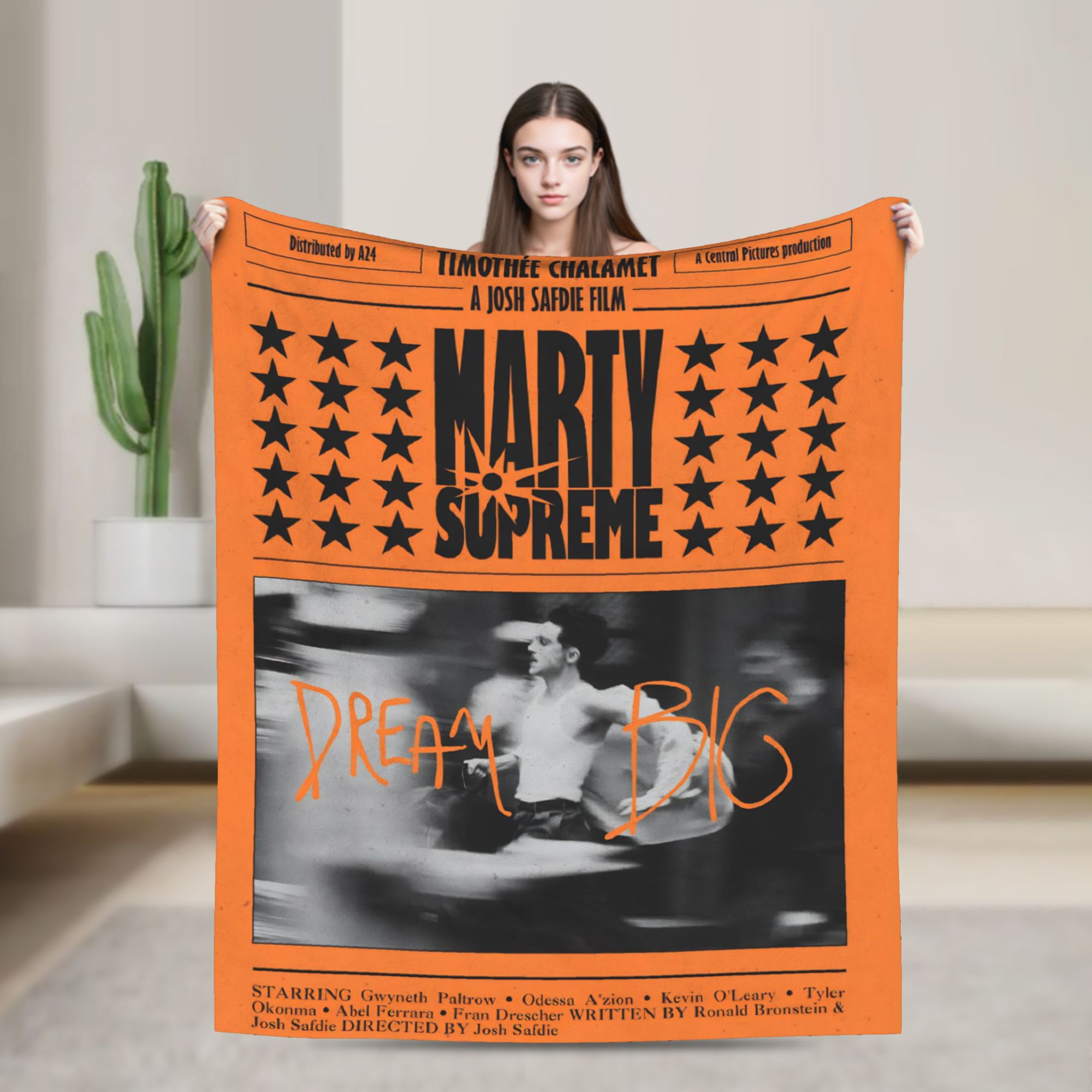 Table Tennis Marty Supreme - Marty Supreme Table Tennis Blanket Cover