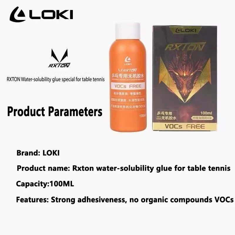 LOKI Waterbased Glue 100ml Wat - Table Tennis Game review and price