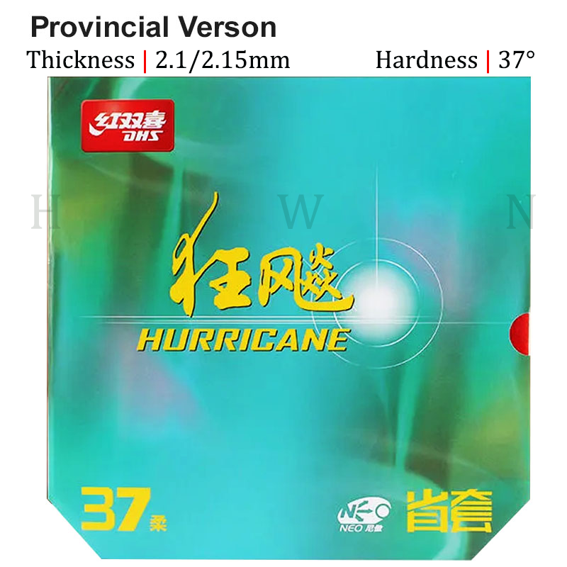 Genuine DHS Hurricane 3 NEO Pr - Table Tennis Backhand review and price