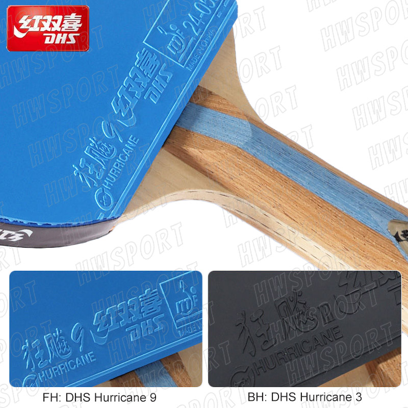 DHS 6 Star Color Table Tennis  - Table Tennis Backhand review and price