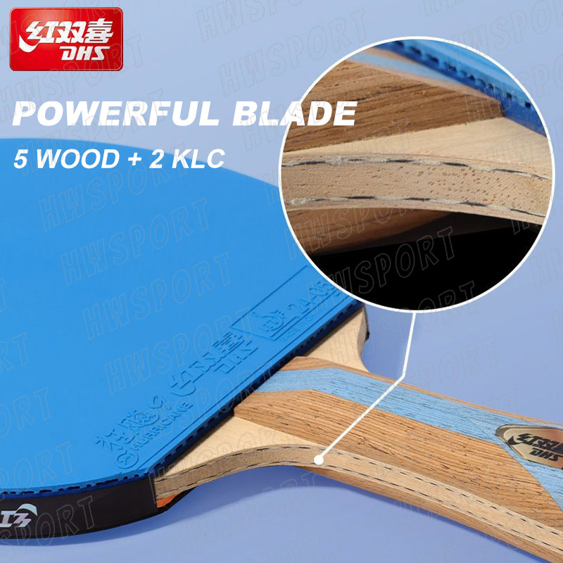 DHS 6 Star Color Table Tennis  - Table Tennis Backhand review and price
