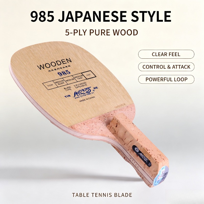 YINHE 985 Japanese Penhold Tab - Table Tennis Paddle review and price