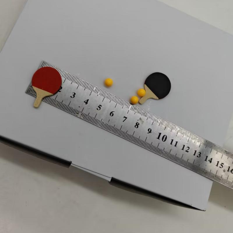 1Set Dollhouse Miniature Ping  - Table Tennis Ball review and price