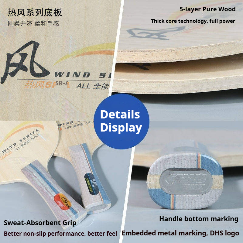 DHS WIND SERIES Table Tennis B - Table Tennis Paddle review and price