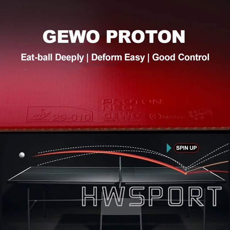 GEWO PROTON NEO Table Tennis R - Table Tennis Germany review and price