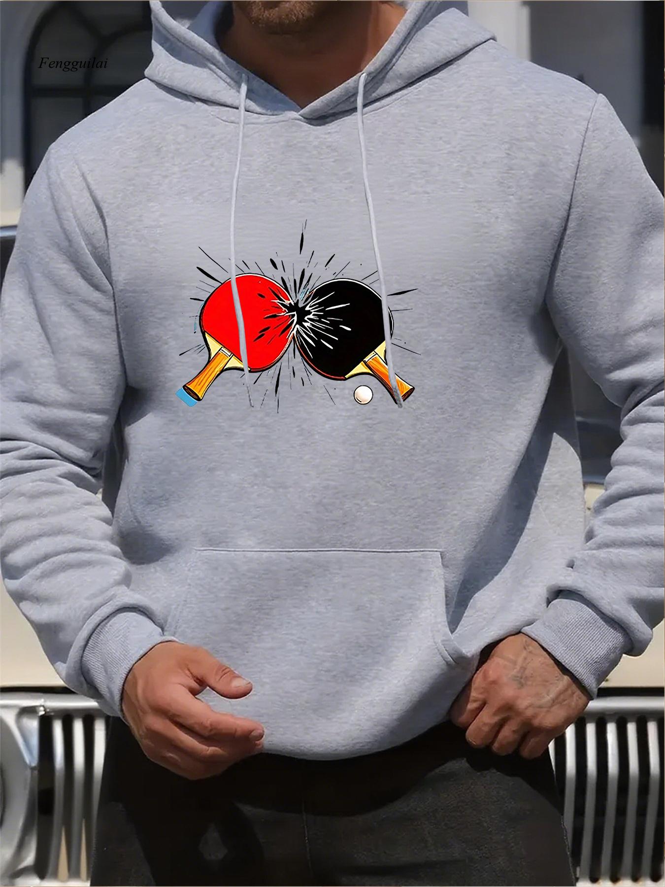 Ping Pong Smash Graphic Hoodie - Table Tennis Graphics review and price