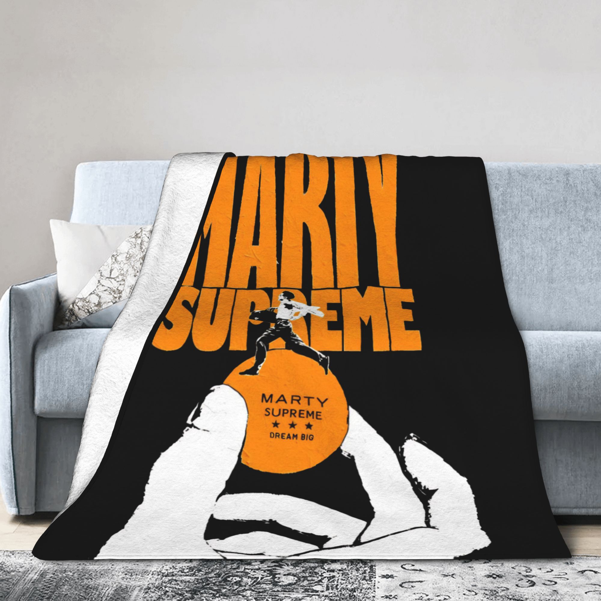 Marty Supreme Flannel Throw Bl - Table Tennis Marty Supreme review and price