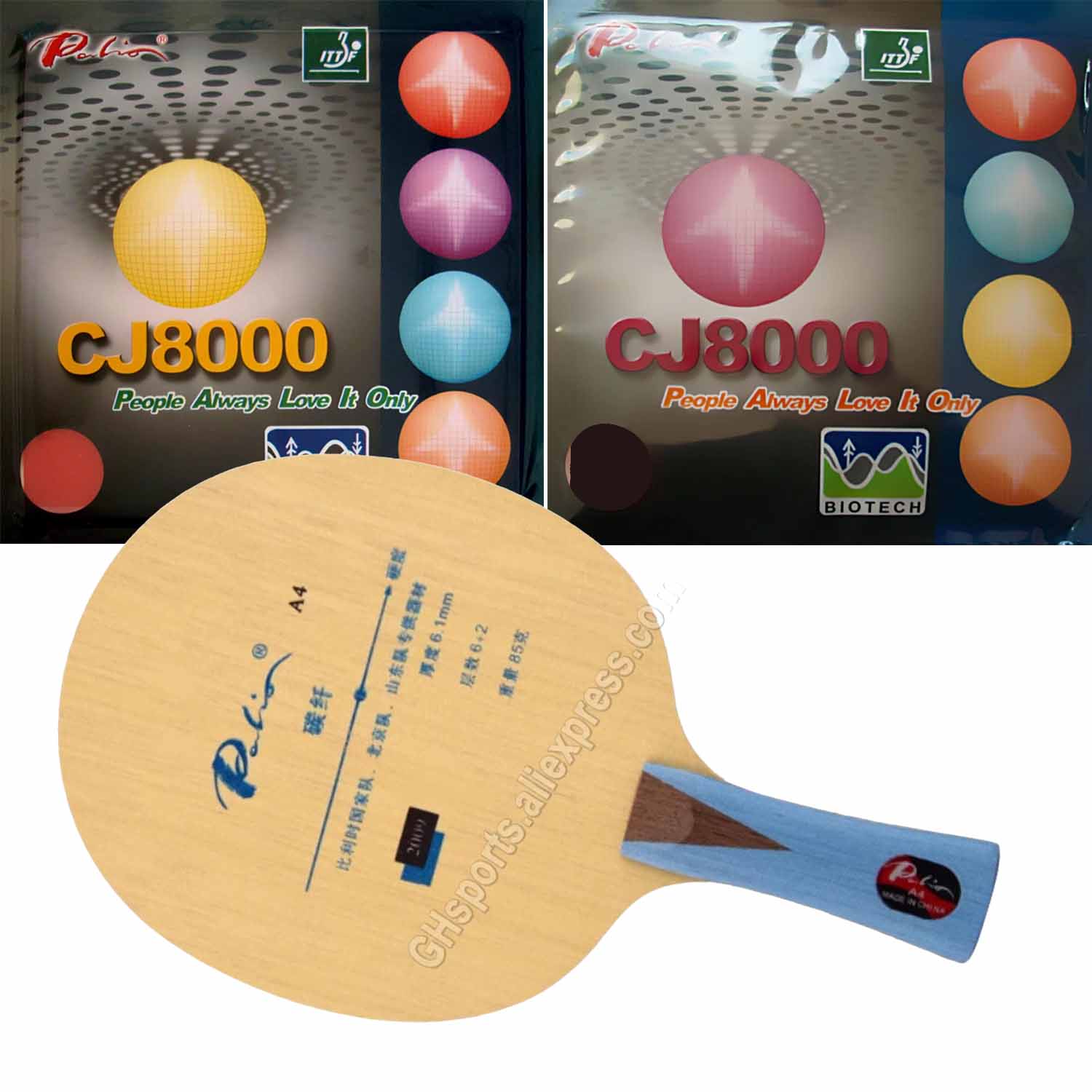 Pro Combo Racket Palio A4 A 4  - Table Tennis Grip Types review and price