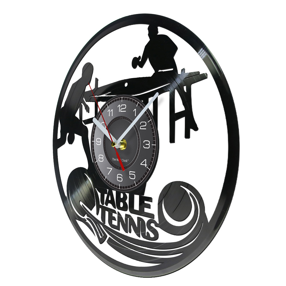 Table Tennis Wall Clock Table  - Table Tennis History review and price