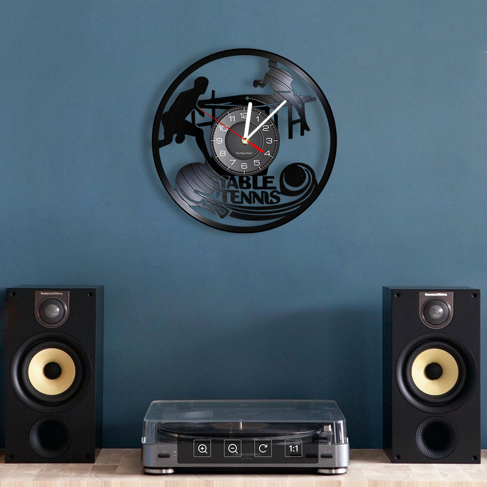 Table Tennis Wall Clock Table  - Table Tennis History review and price