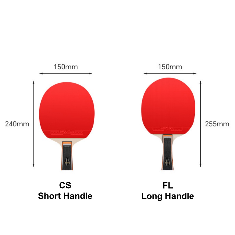 1pc Table Tennis Racket With B - Table Tennis Grip Types review and price