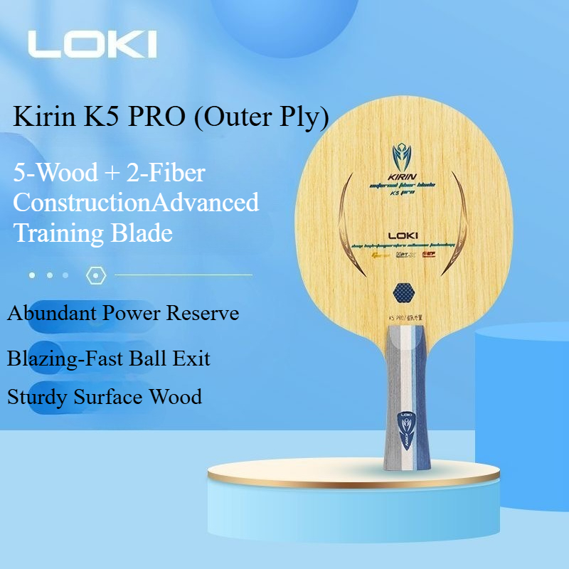 LOKI Kirin K5 PRO Table Tennis - Table Tennis Paddle review and price