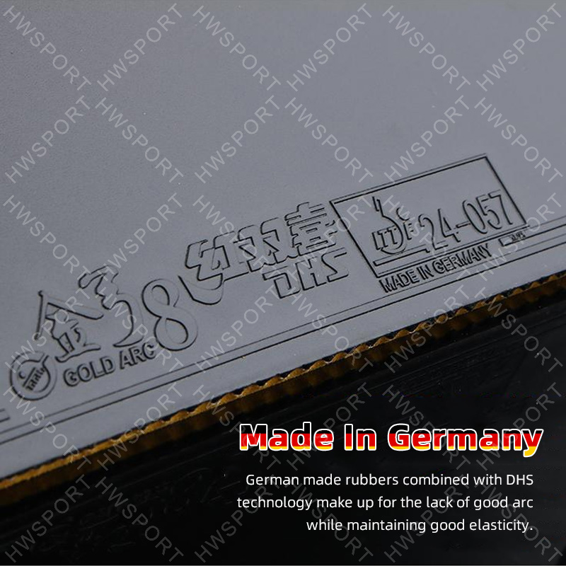 DHS Gold Arc 8 Table Tennis Ru - Table Tennis Germany review and price