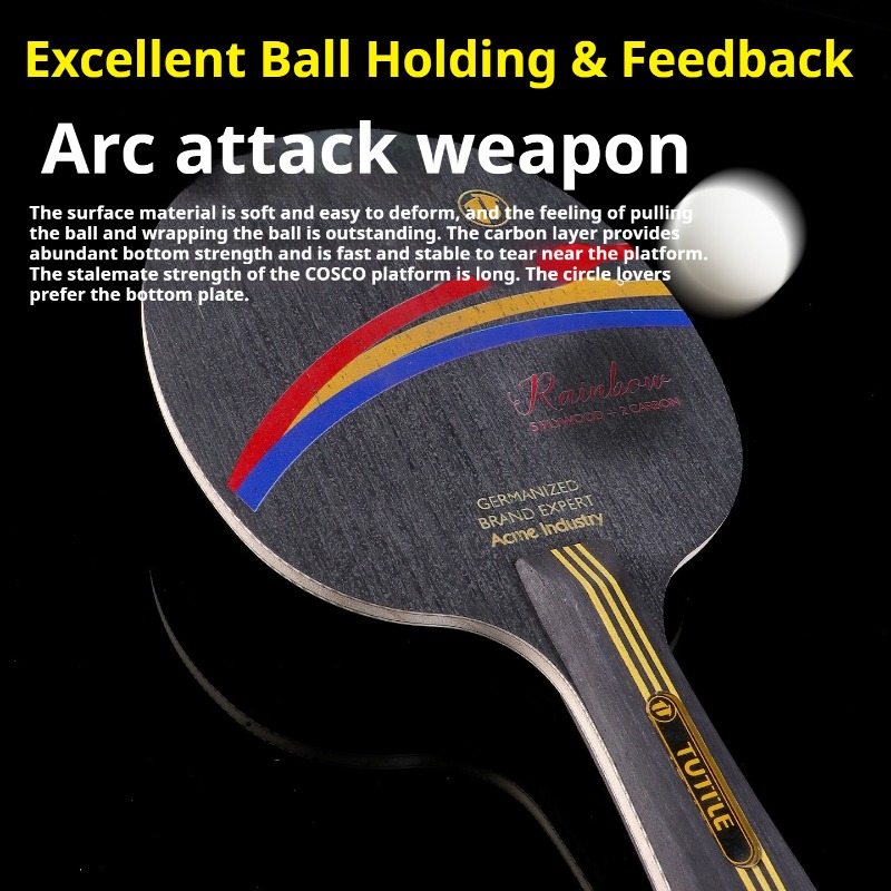 TUTTLE Black Rainbow Inner Car - Table Tennis Player review and price
