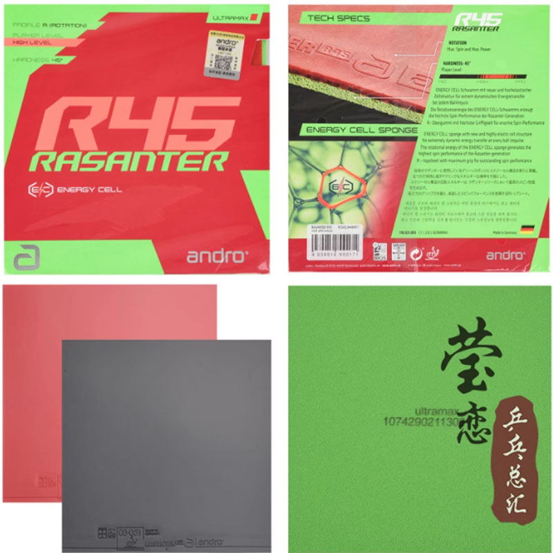 Andro Rasanter R45 47 50 C45 4 - Table Tennis Grip review and price