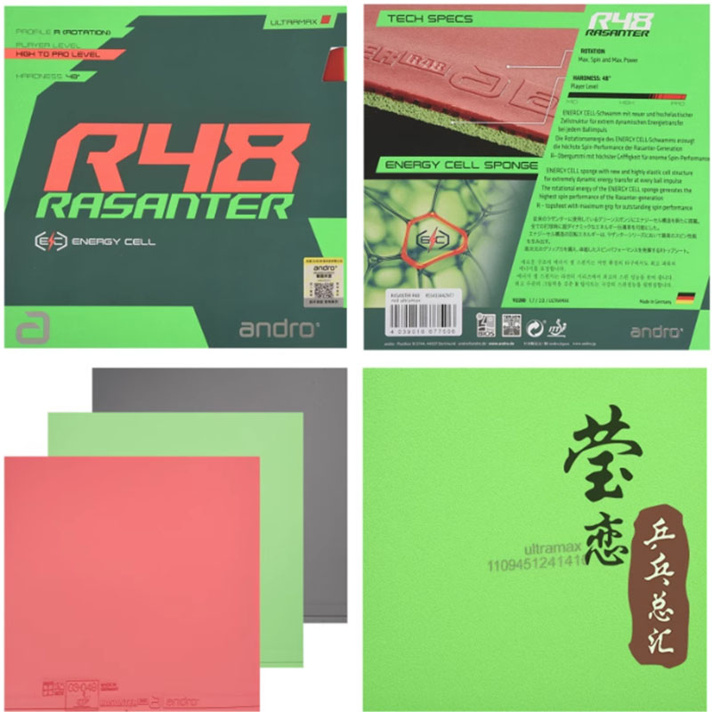 Andro Rasanter R45 47 50 C45 4 - Table Tennis Grip review and price