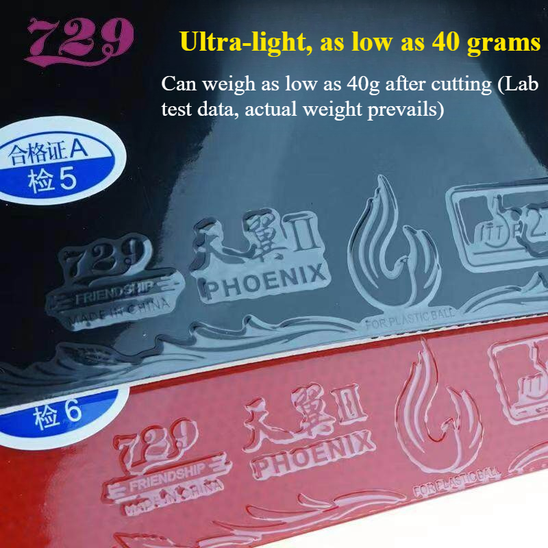 729 Friendship PHOENIX II Ultr - Table Tennis Backhand review and price