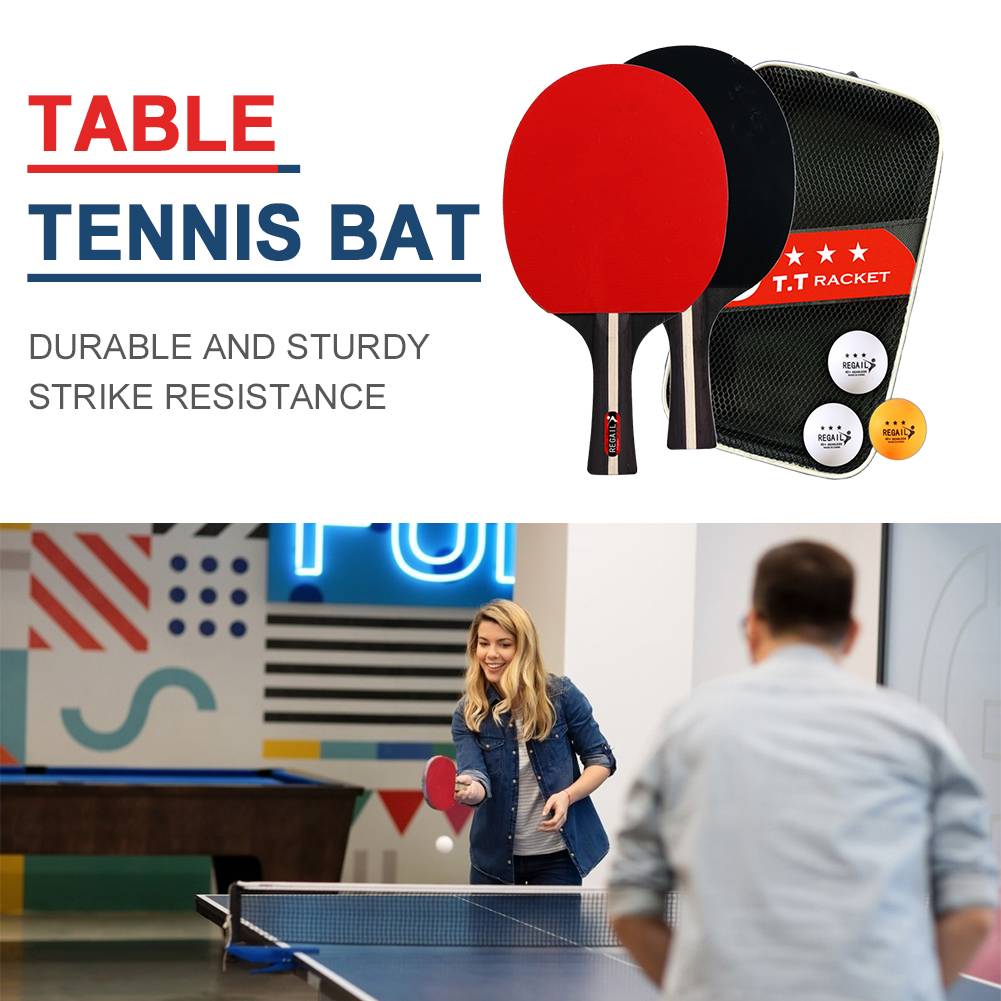 Table Tennis Paddles 2 Rackets - Table Tennis Player review and price