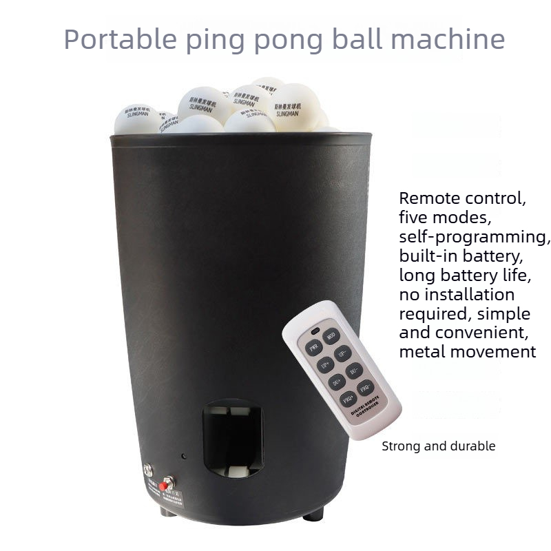 Portable Table Tennis Ball Mac - Robot Ball Machine review and price