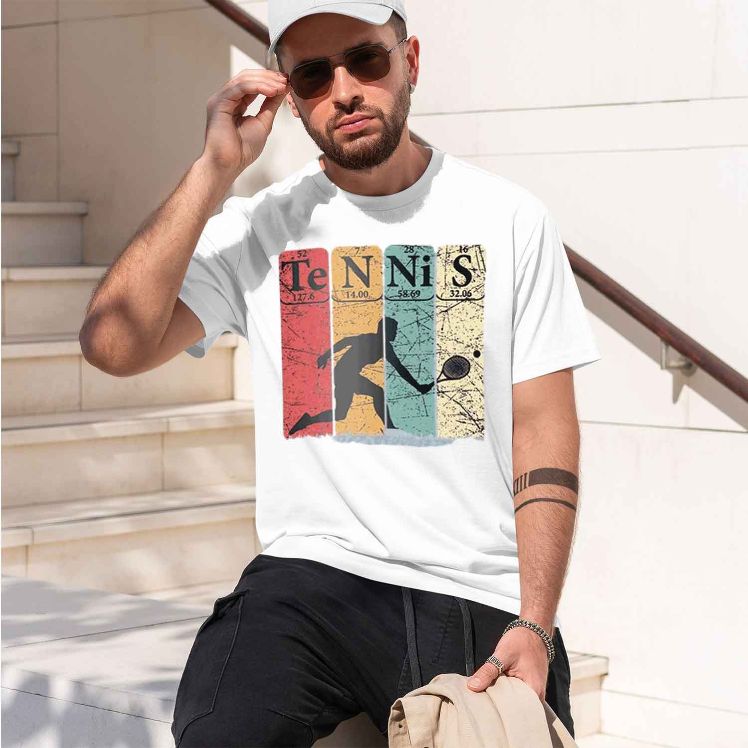 Men's Vintage Tennis Periodic  - Table Tennis Graphics review and price