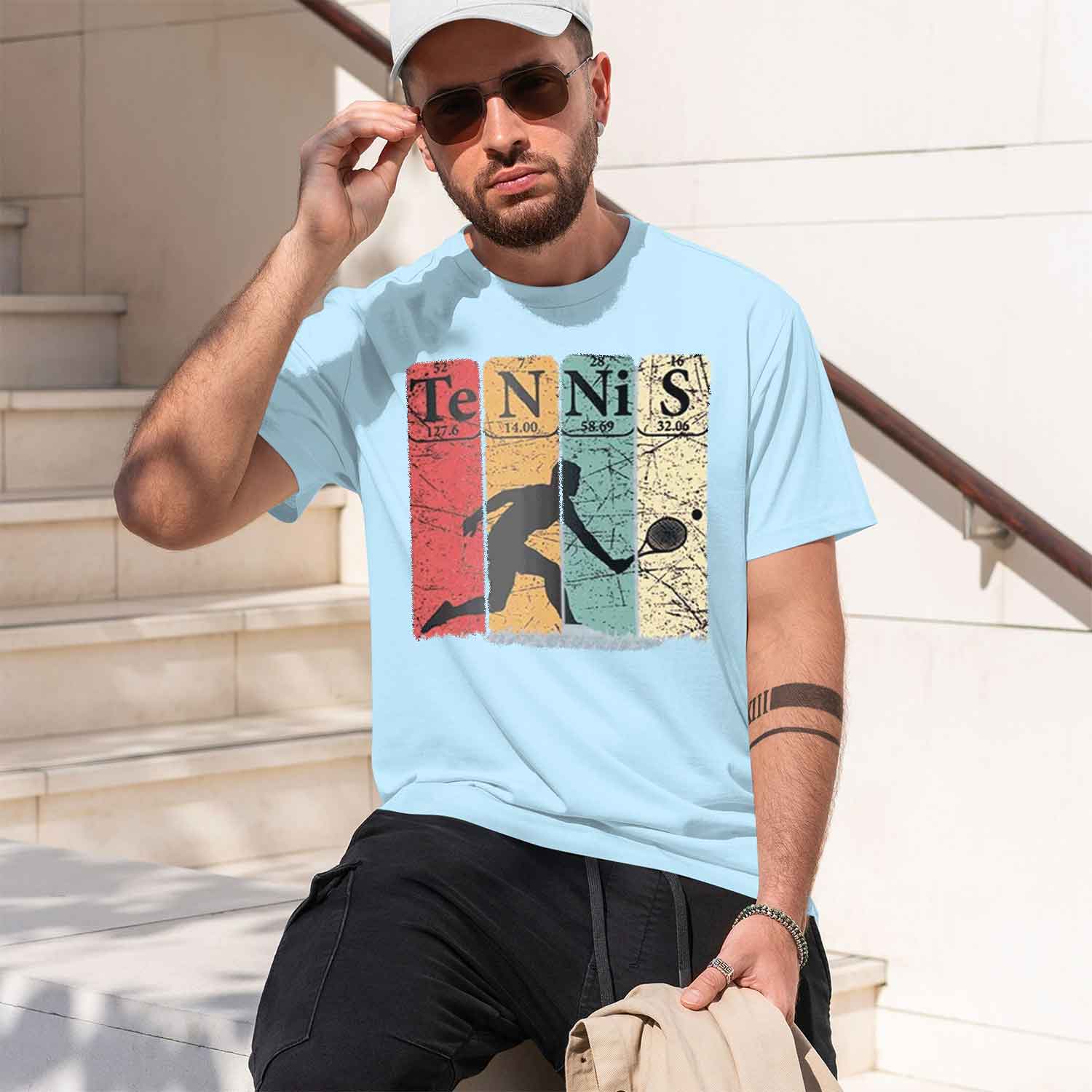 Men's Vintage Tennis Periodic  - Table Tennis Graphics review and price