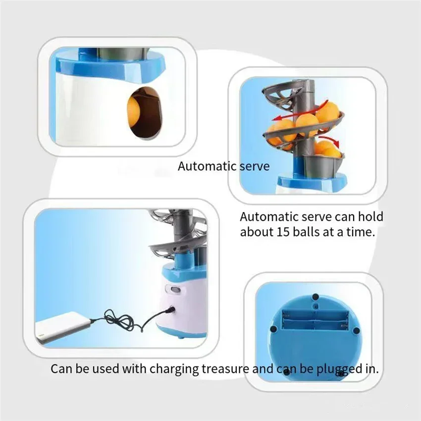 2023 Up-graded Portable Table  - Robot Ball Machine review and price