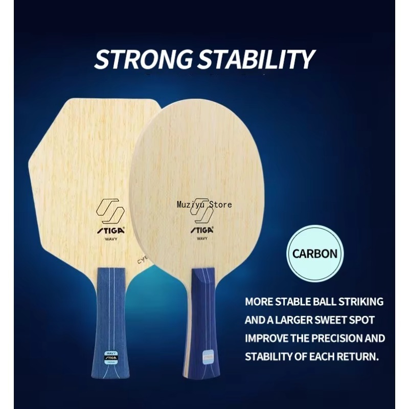 Original STIGA Wavy Ultra Fibr - Table Tennis Player review and price