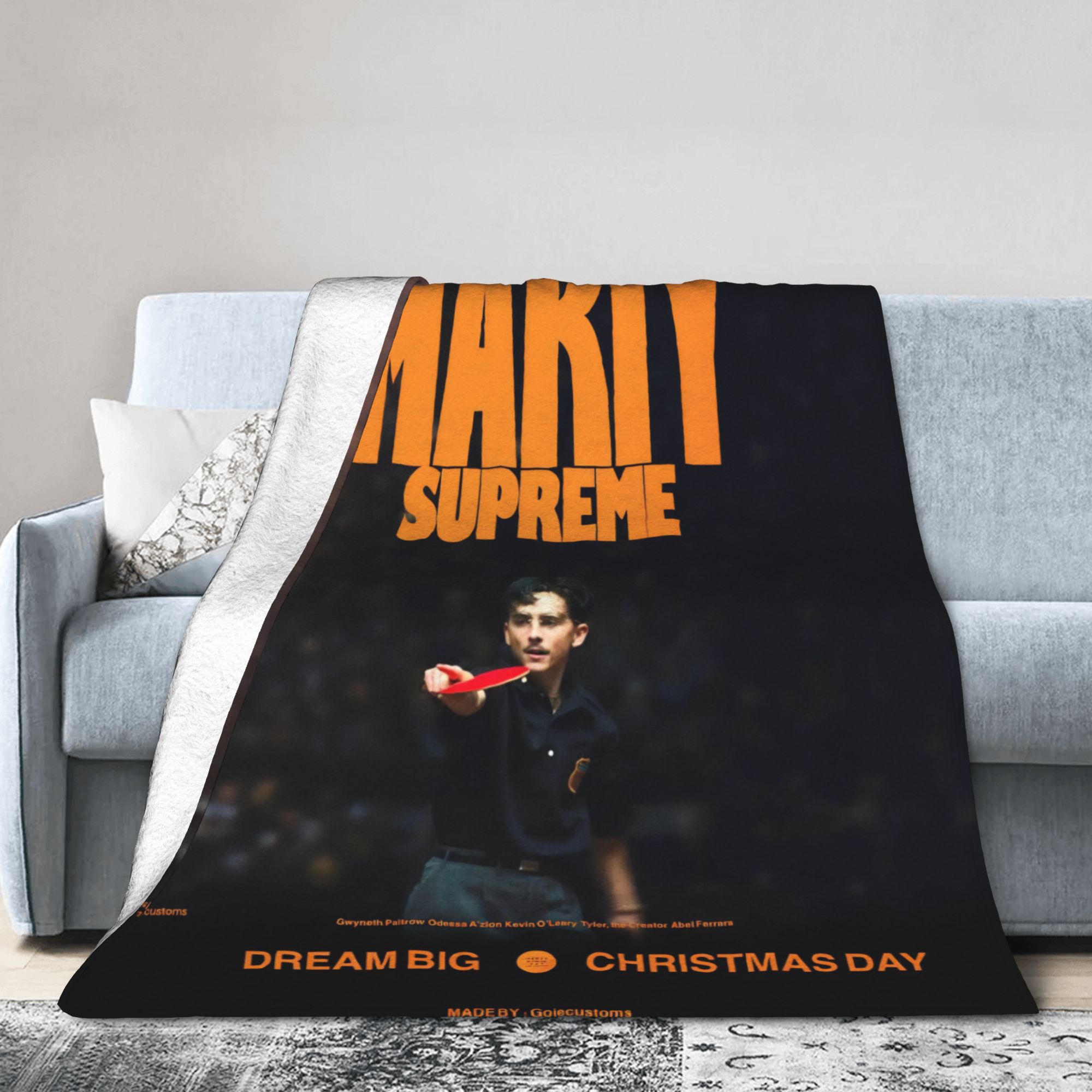 Marty Supreme  Blankets Flanne - Table Tennis Marty Supreme review and price